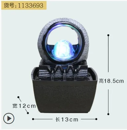 Маленький фонтан воды особенности фэн-шуй колеса рабочего украшения дома | Дом и