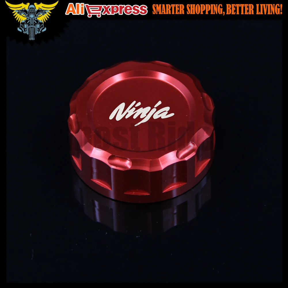 

Hot sales High Quality Motorcycle CNC Rear Brake Reservoir Cover Cap For Kawasaki NINJA H2R NINJA 250SL ABS NINJA 300 ABS