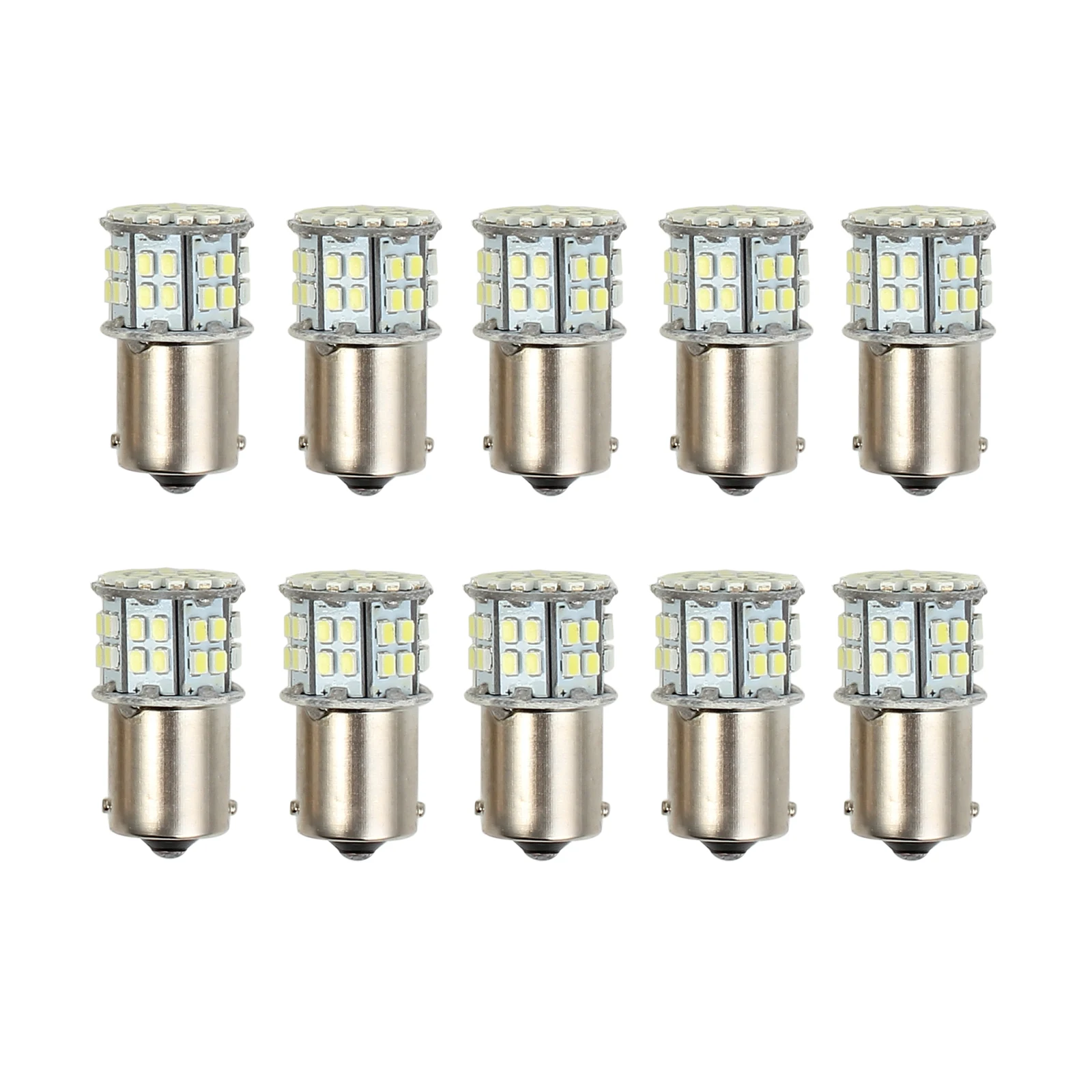 Justech 10 шт. BA15S 50 SMD свет 1206 светодиодный Яркий Белый 1156 боковой задний угол
