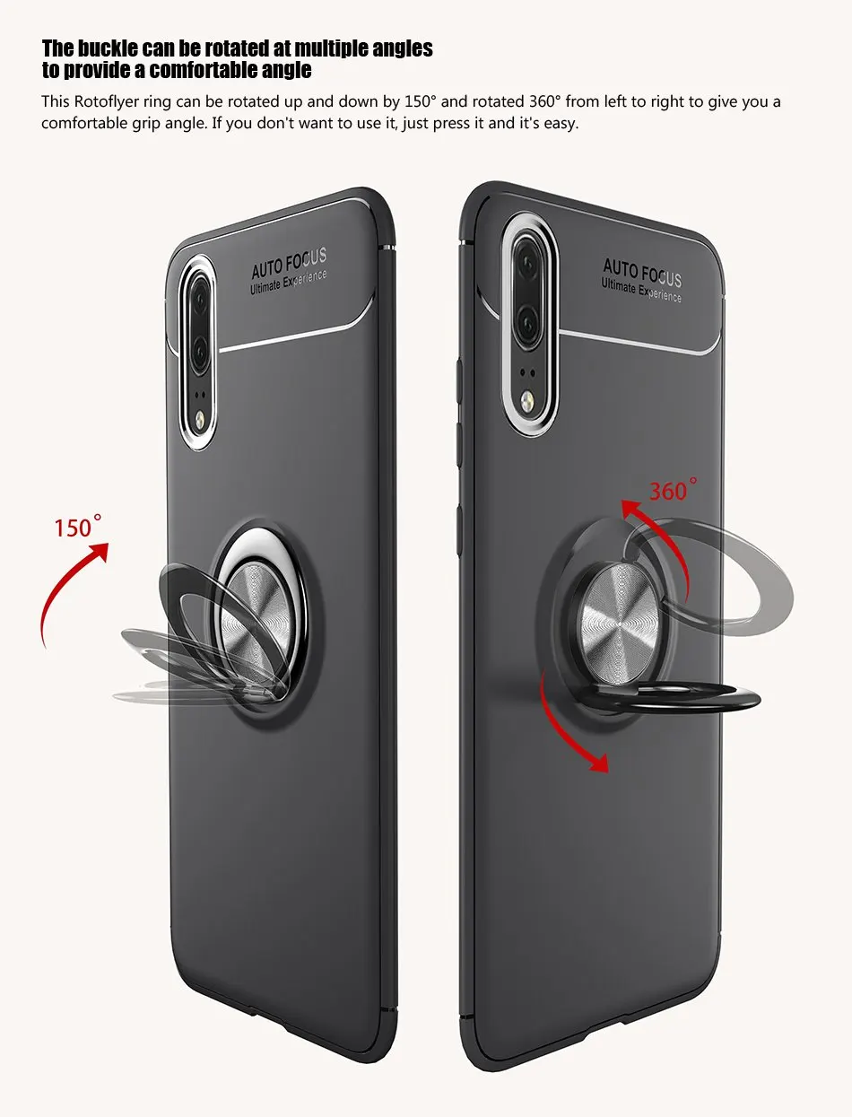 Для huawei P20 5 8 &quotДело Мягкая силиконовая задняя крышка для (EML AL00 L09 L09C l29) Металл