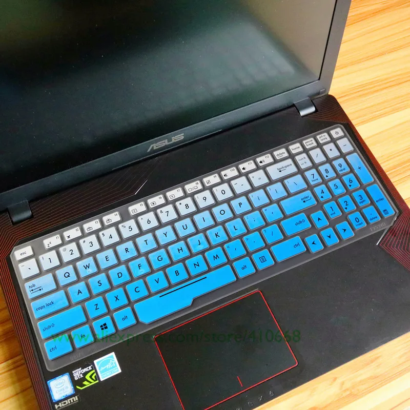 17 3 15 6 дюймовый чехол для клавиатуры ноутбука Защитная пленка Asus Rog Strix FX53VD ZX53VE ZX73VD