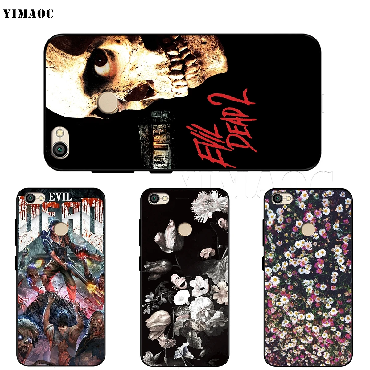 Силиконовый чехол YIMAOC The Evil Dead для Xiaomi Redmi Note 4 4x 4a 5 5a 6 8 Pro Prime Plus|Бамперы| |