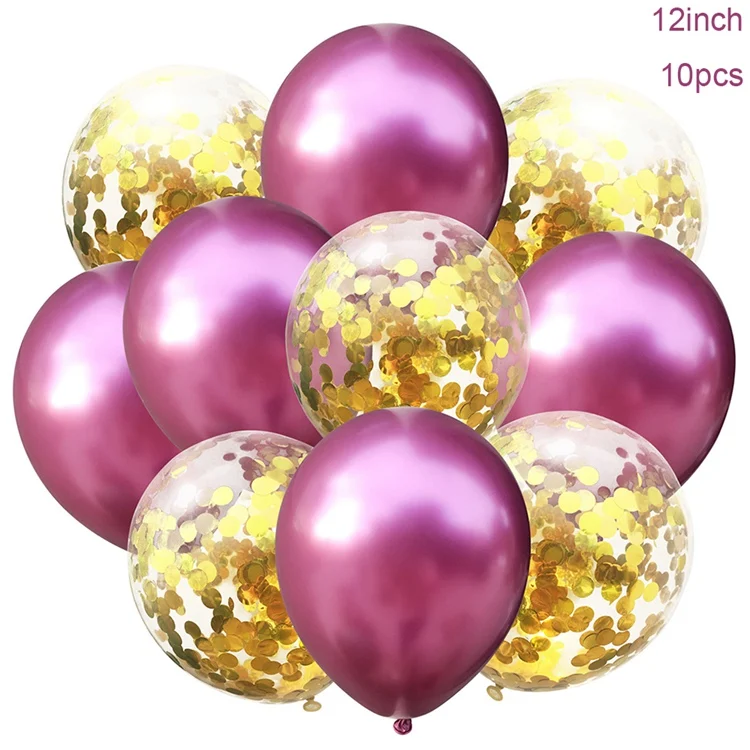 Balloons Set 10 Doriwoo Baby Shower 16 дюймов Oh Baby фольгированные шары это мальчик или девочка пол раскрывают розовые и золотые воздушные шары Babyshower принадлежности для детской вечеринки - Цвет: Balloons Set 10