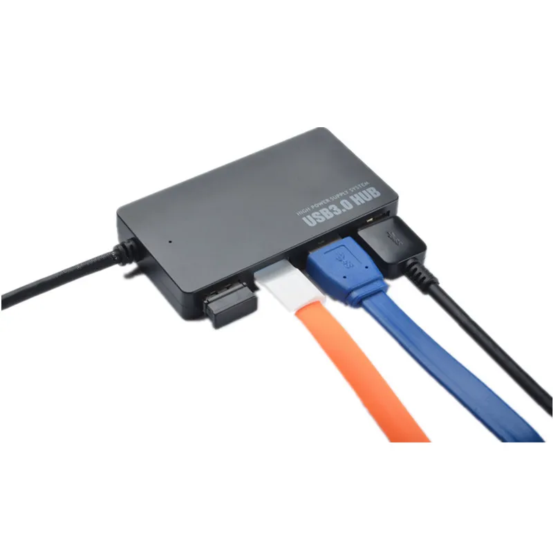 Ультратонкий сверхскоростной USB разветвитель 3 0 4 порта 5 Гбит/с адаптер для