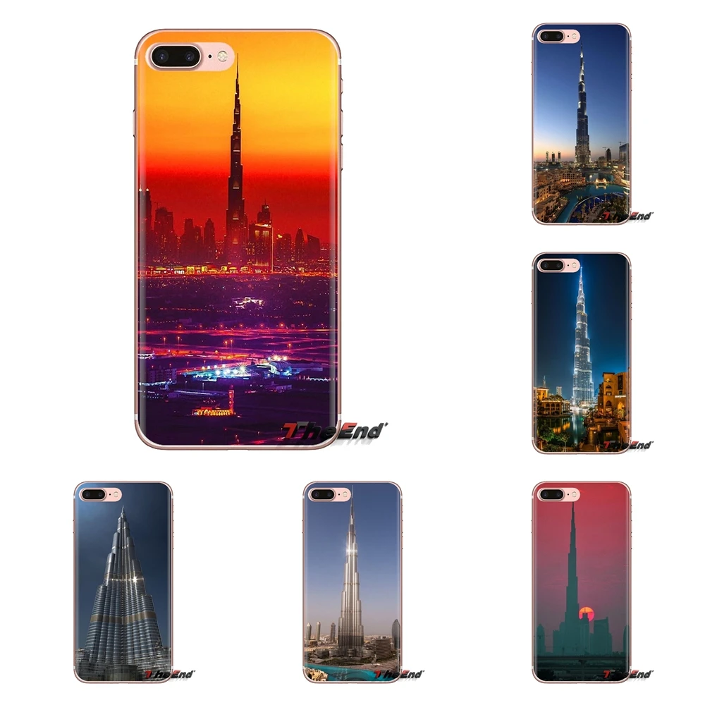 Силиконовый чехол для телефона Samsung Galaxy J1 J2 J3 J4 J5 J6 J7 J8 Plus 2018 Prime 2015 2016 2017 Burj Khalifa Tower