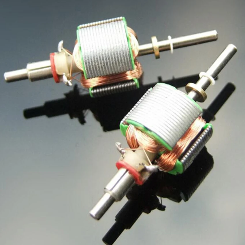 

1pcs 130 Motor Rotor Bare Motor Coil DIY Micro DC Motor Self-making Technology Theory Show