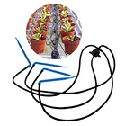 Комплект капельного орошения 4 изогнутых стрел, сельскохозяйственный капельный полив, фитинги 4 л8 л, садовые аксессуары, 20 комплектов