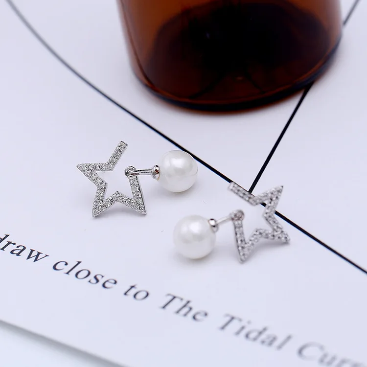 SWOUR новые модные ювелирные изделия S925 стерлингового серебра серьги кубический