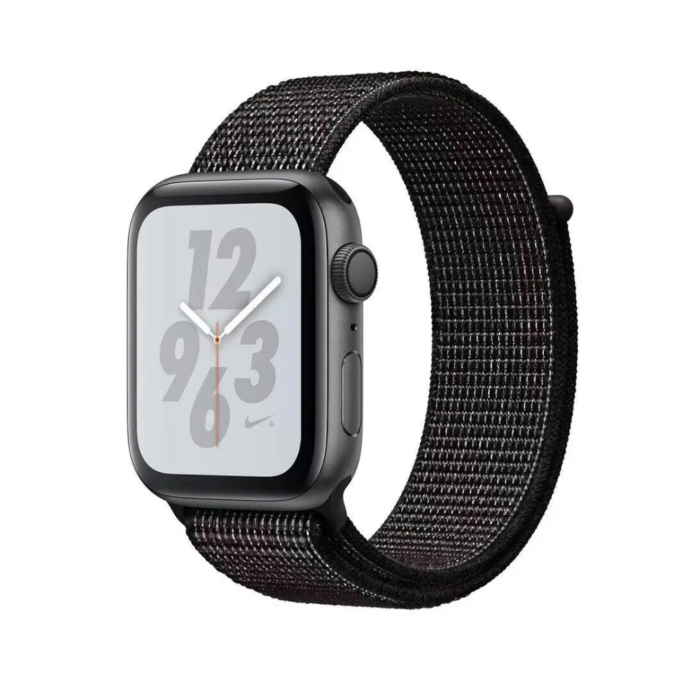 Новый отражающий Спортивная петля для Apple Watch группа 42 мм 38 40 44 тканые нейлоновый