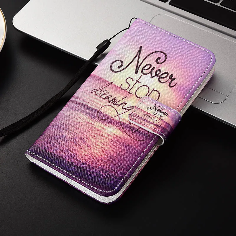never stop dream Для Blu Vivo XI+ чехол бумажник с изображением персонажей из мультфильма PU кожаный чехол Модный прекрасный классный Чехол для мобильного телефона сумка щит - Цвет: never stop dream