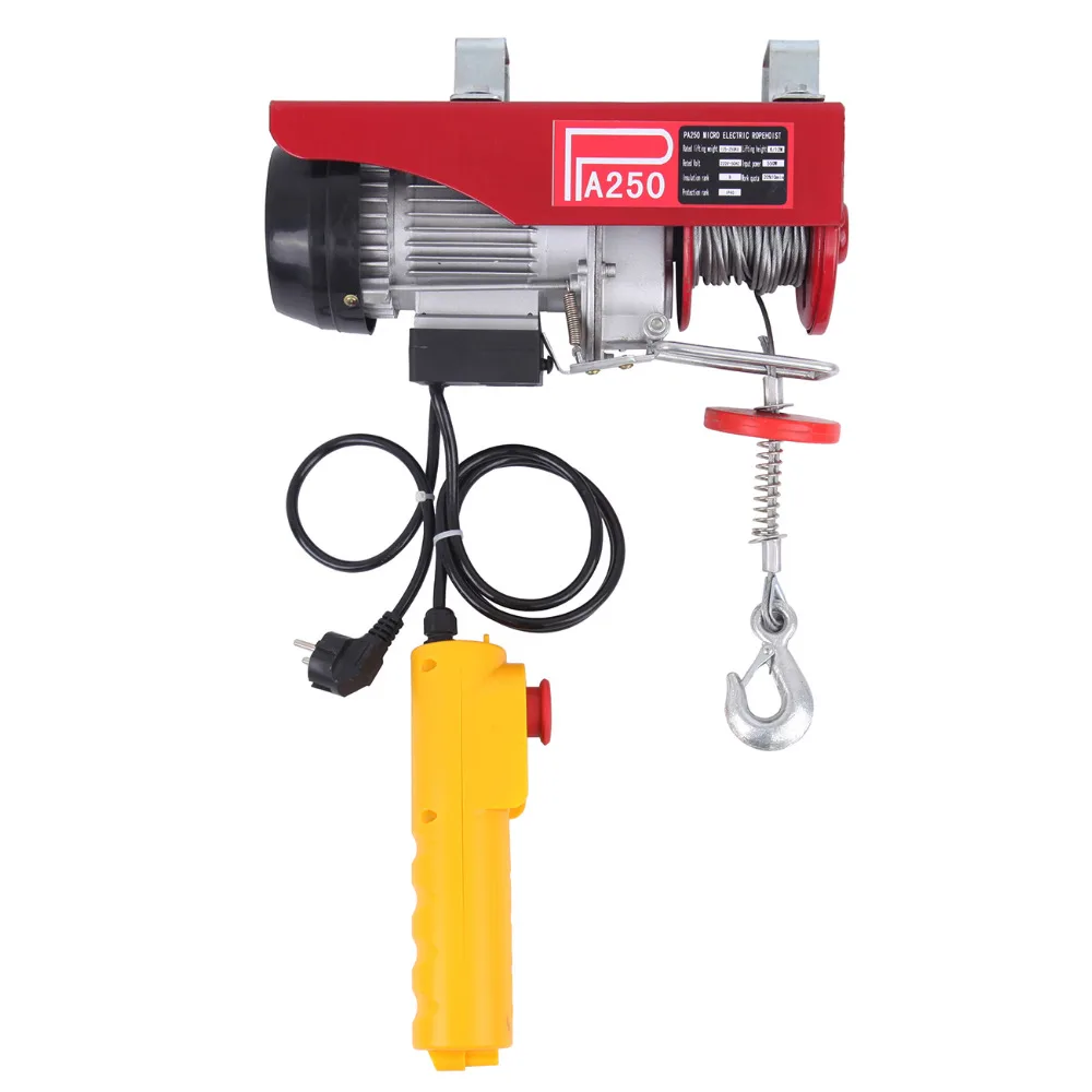 Электрическая лебедка 250 кг подъемная для внедорожных двигателей | Инструменты