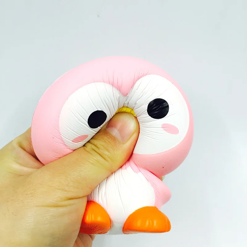 Игрушки антистресс оптовая продажа 10 шт kawaii Редкие сжимаемые милые Пингвины