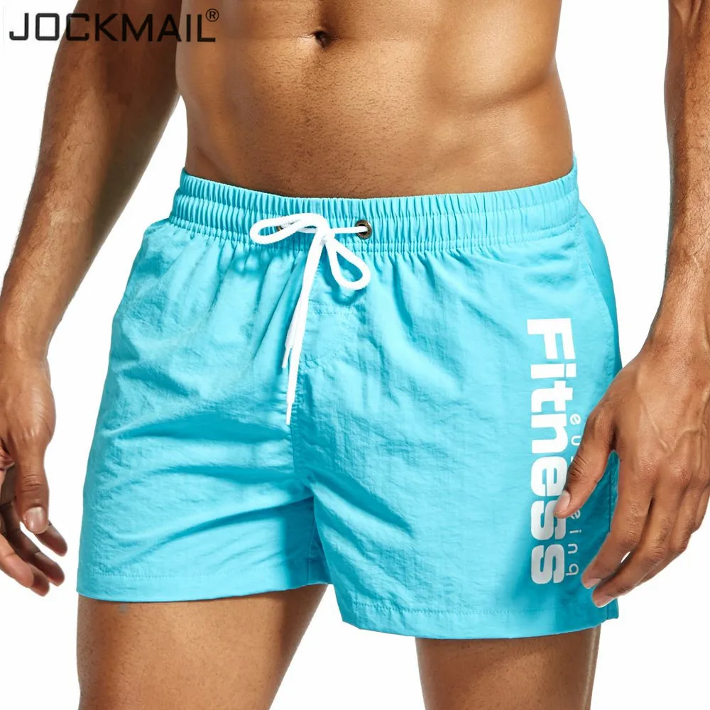 JOCKMAIL, быстросохнущие мужские пляжные шорты, летние пляжные шорты для серфинга, спортивные мужские пляжные шорты, мужские шорты для занятий спортом, бермуды, купальник