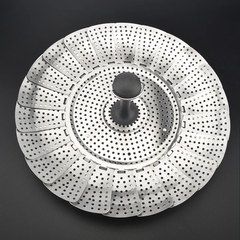 Складной отпариватель для овощей Apollo 28 см из нержавеющей стали | Дом и сад