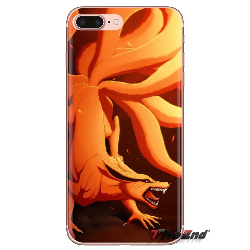 Курама Наруто удзумаки в кьюби для Xiaomi Redmi 4A S2 Note 3 S 4 4X5 6plus 7 6A Pro Pocophone F1 прозрачный