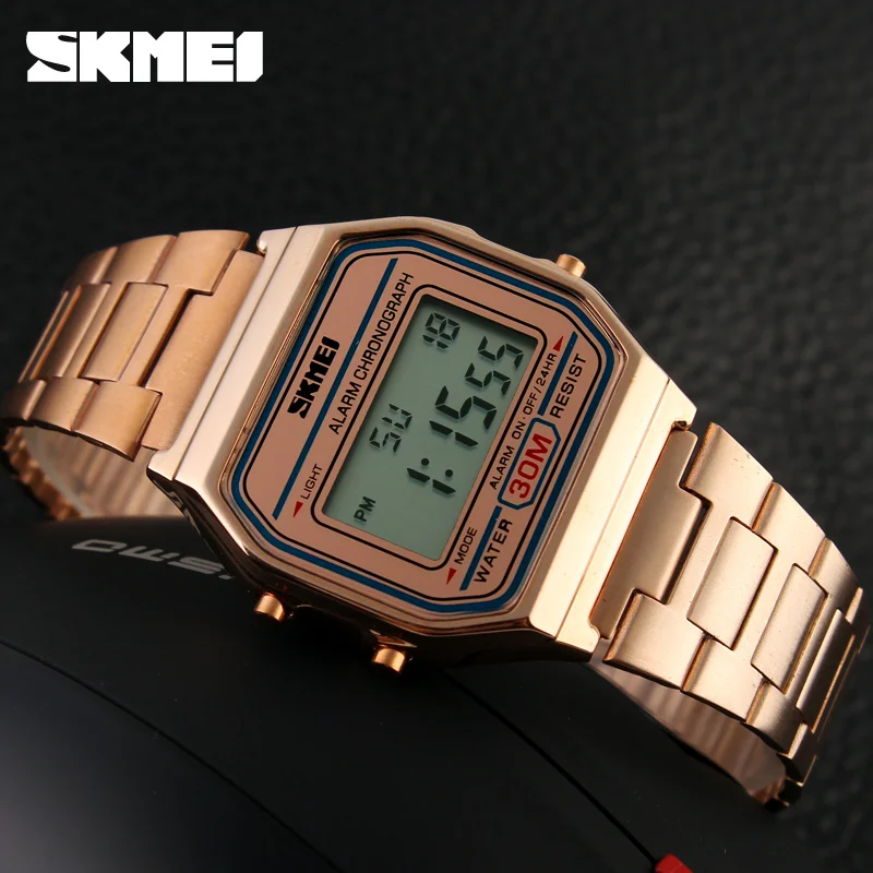 Часы наручные SKMEI мужские светодиодные цифровые брендовые Роскошные спортивные