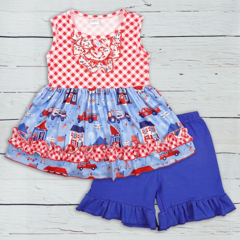 4 июля Детский комбинезон оптовая продажа летняя одежда детский хлопковый из