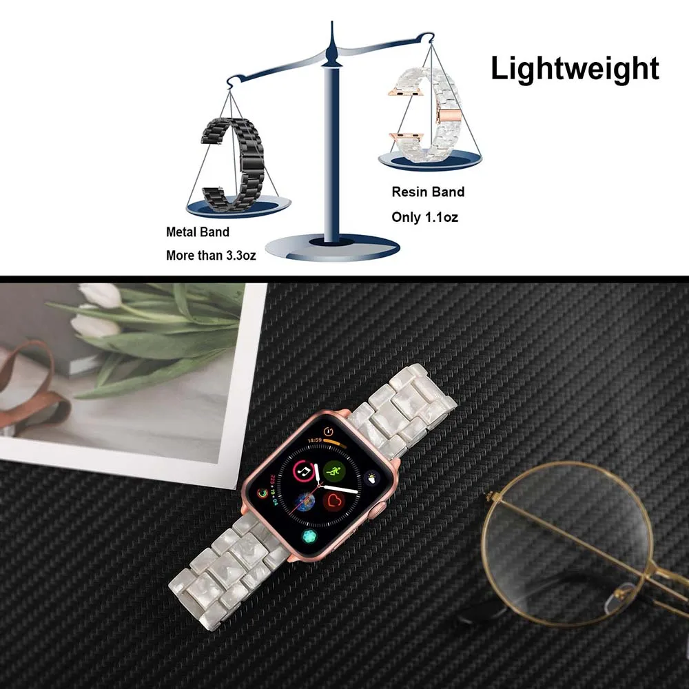 Ремешок керамический для iWatch Apple Watch SE Series 6 5 4 3 2 1 44 мм 42 40 38 мм|Ремешки часов| |