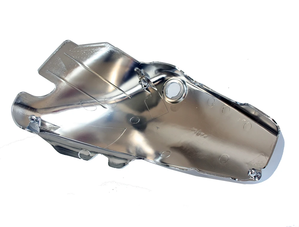 Одна пара хромированных боковых чехлов на левый и правый Аккумулятор для