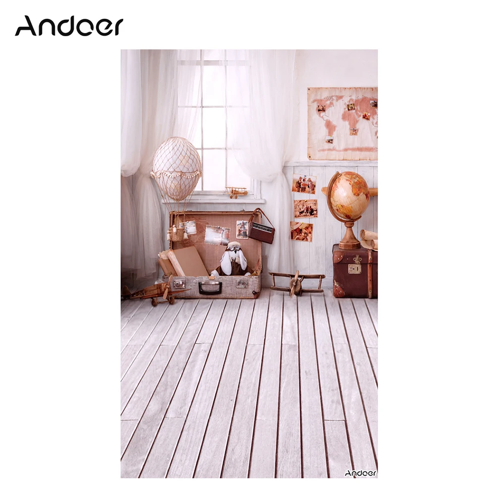Andoer 1 5*0 9 м/5*3 фута тема для путешествий фон фотосъемки новорожденных детей
