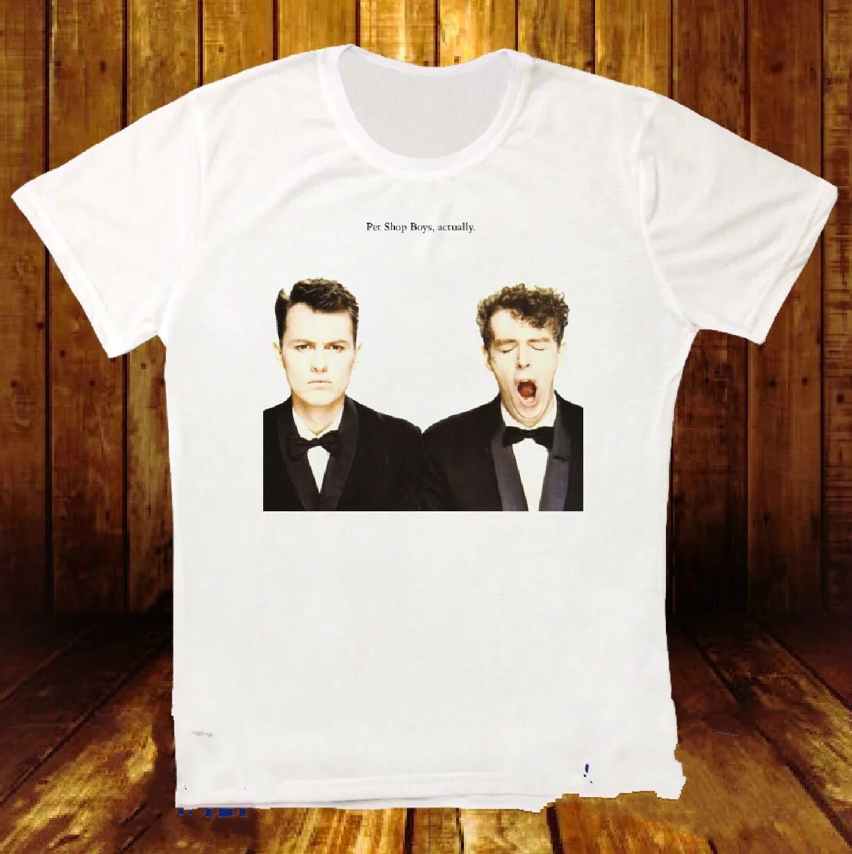 PET SHOP BOYS фактически электронный поп ретро Винтаж HIPSTER футболка унисекс 746 Лето