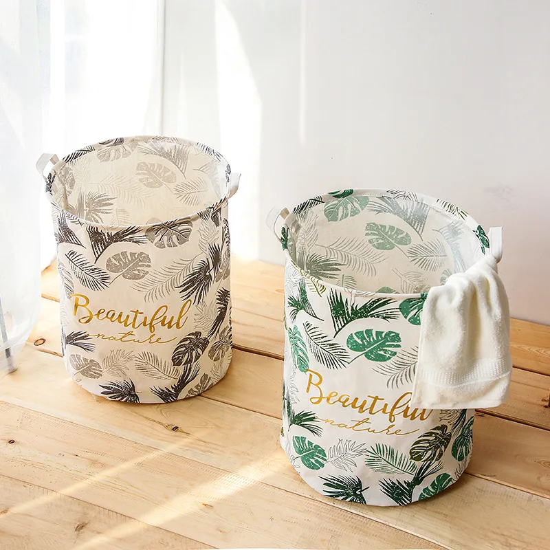 LISM новая корзина для белья в скандинавском стиле Monstera Deliciosa корзины хранения