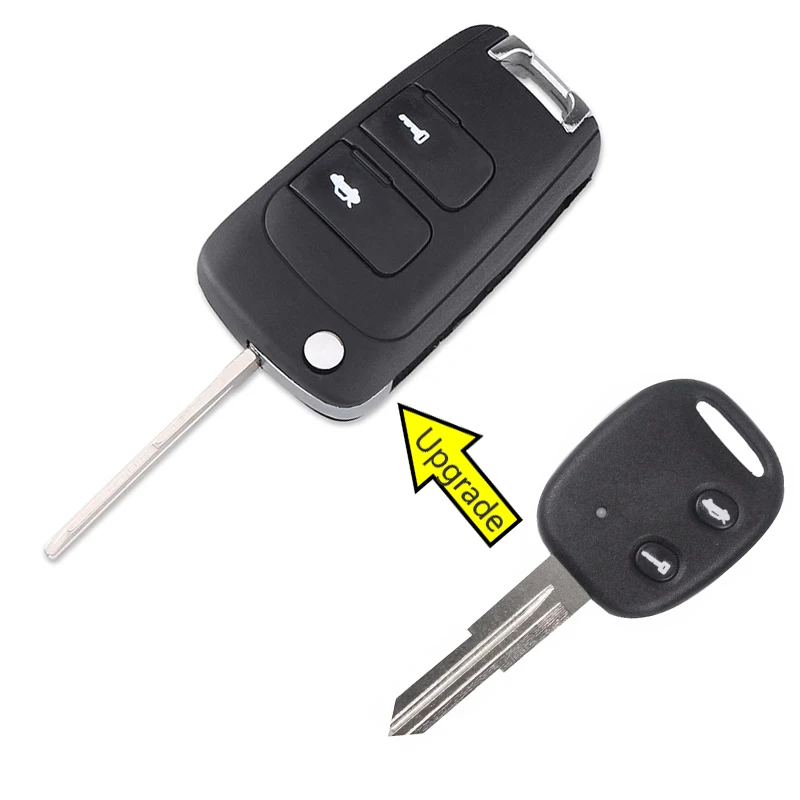 KEYECU для Chevrolet Epica модифицированный откидной складной дистанционный ключ оболочка