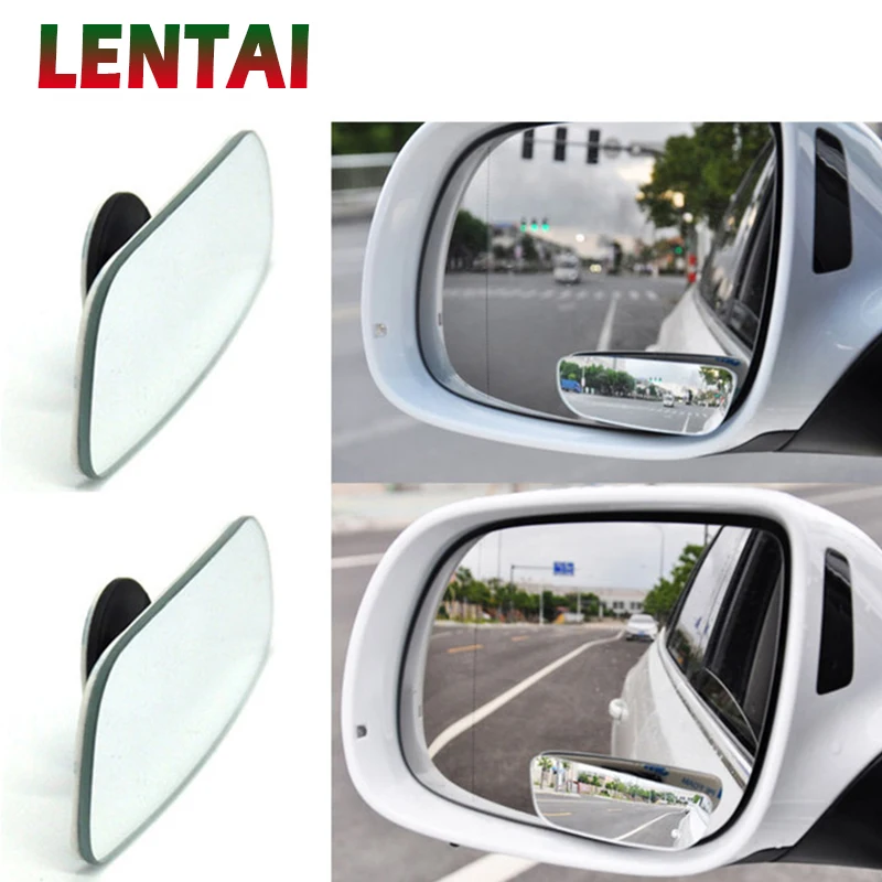 

OVERE 1Set Car Rearview Mirror 360 Wide-angle Lens For Fiat Punto 500 Volkswagen VW Polo Passat B7 B8 Golf 5 6 7 Touran Tiguan