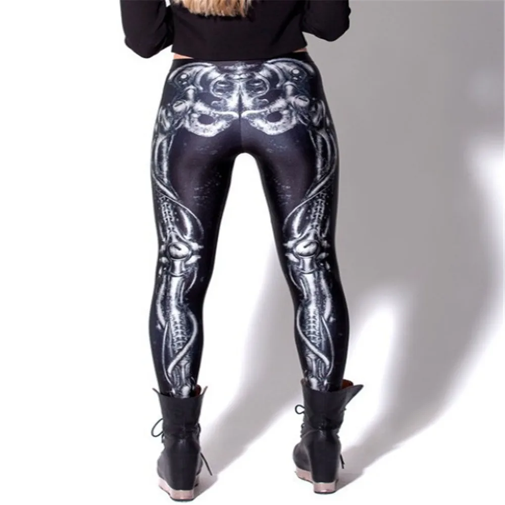 Прямая поставка высококачественные женские леггинсы модные с механическими