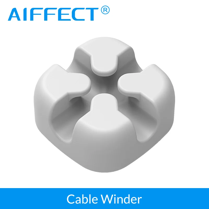 AIFFECT устройство для сматывания кабеля органайзер наушников силиконовый