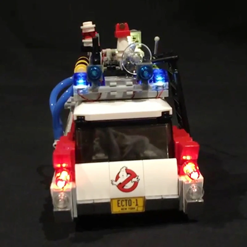 Светодиодный светильник для Lego 21108 Охотники за привидениями Ecto 1 Строительные