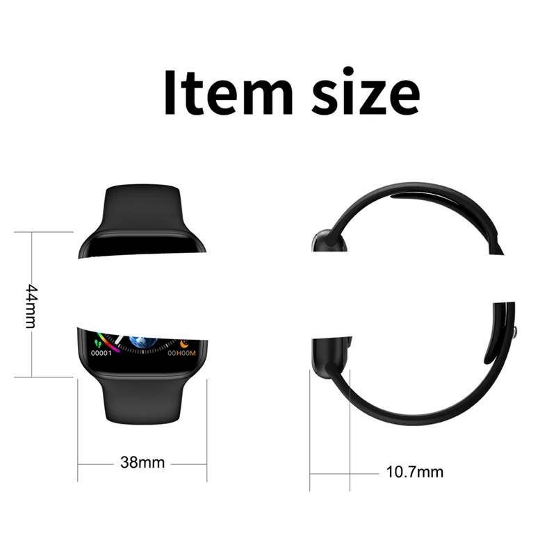 Умные часы с Bluetooth W34 PK IWO 8 ECG монитор сердечного ритма умные для мужчин Android ios huawei