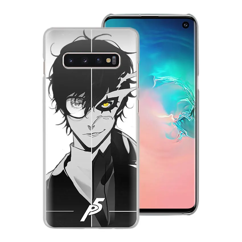 P5 P Persona 5 чехол для телефона для samsung Galaxy S10e S10 плюс S7 S8 S9 Plus, Note 8, 9, 10, плюс S10 5G M20 M30 жесткий чехол Coque