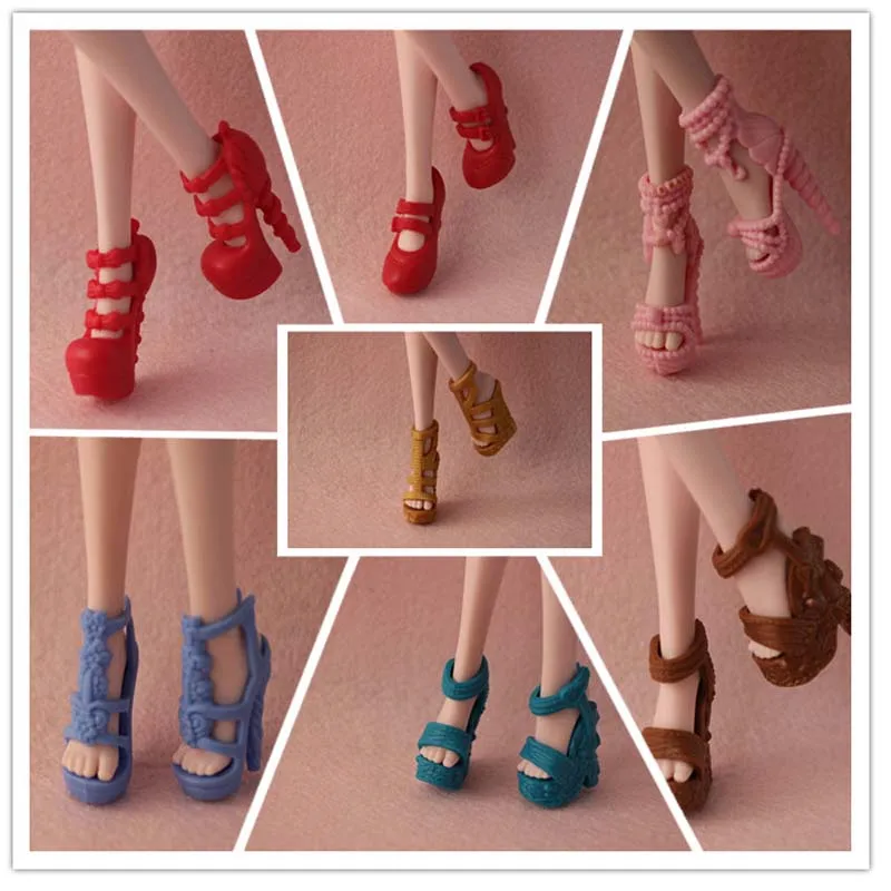 Модные аксессуары для кукол-монстра 20 пар разные стили пластиковые кукольные