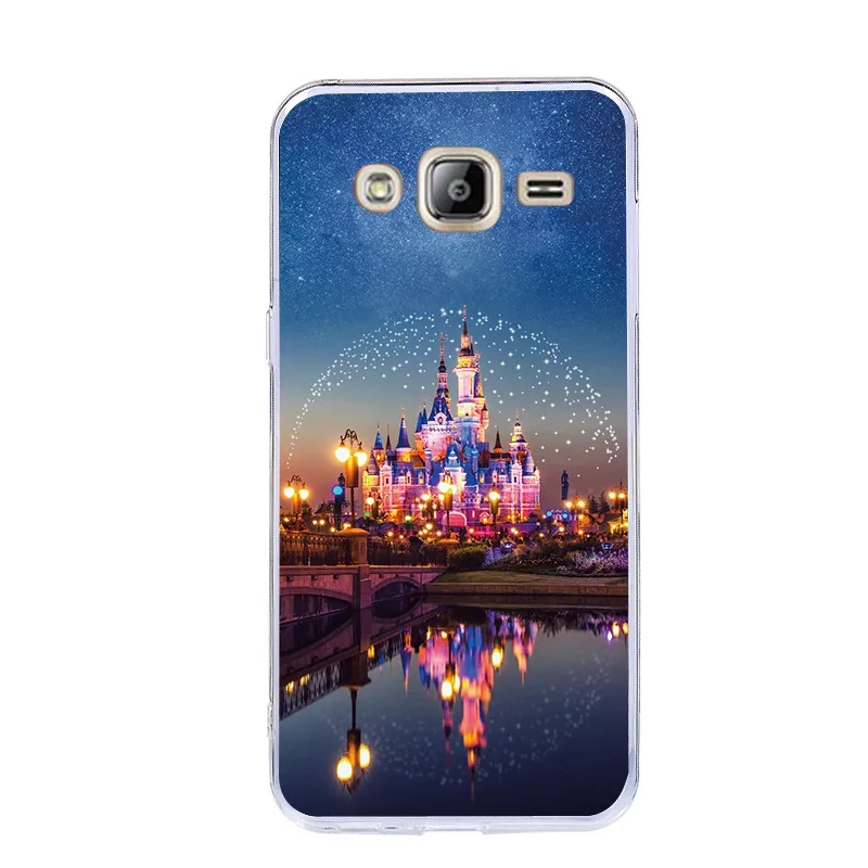Сумка для samsung Galaxy J1 J3 J5 2016 J120F Чехол Мягкий ТПУ принципиально Coque чехол 6 |