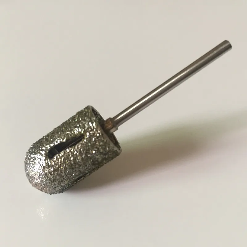 Высокое качество 1 шт. крупный алмаз сверло для ногтей полировальный колпачок
