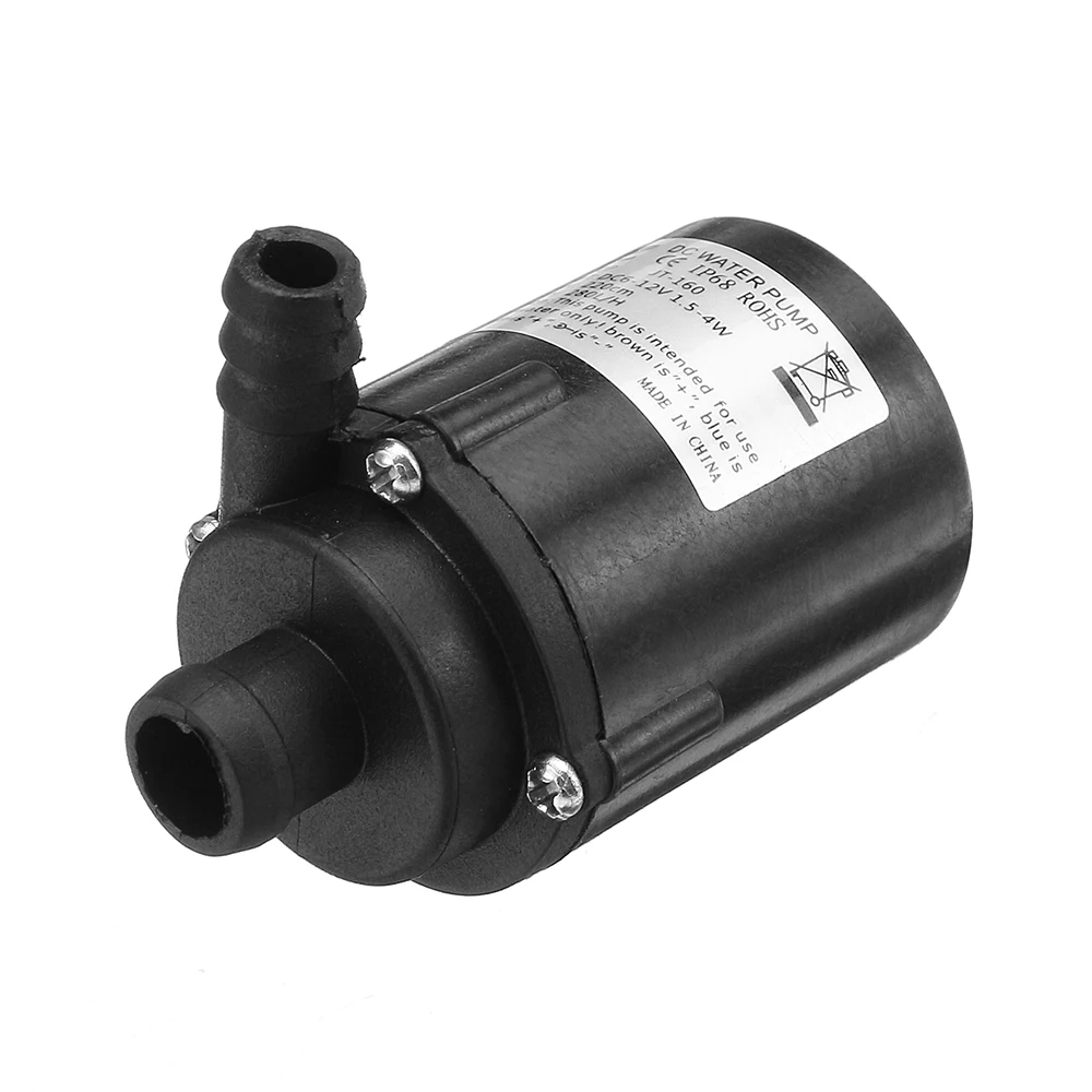 JT-160A водяной насос 12V 280L/H DC 5 5x2 1 с внутренней вилкой Бесщеточный погружной Новинка