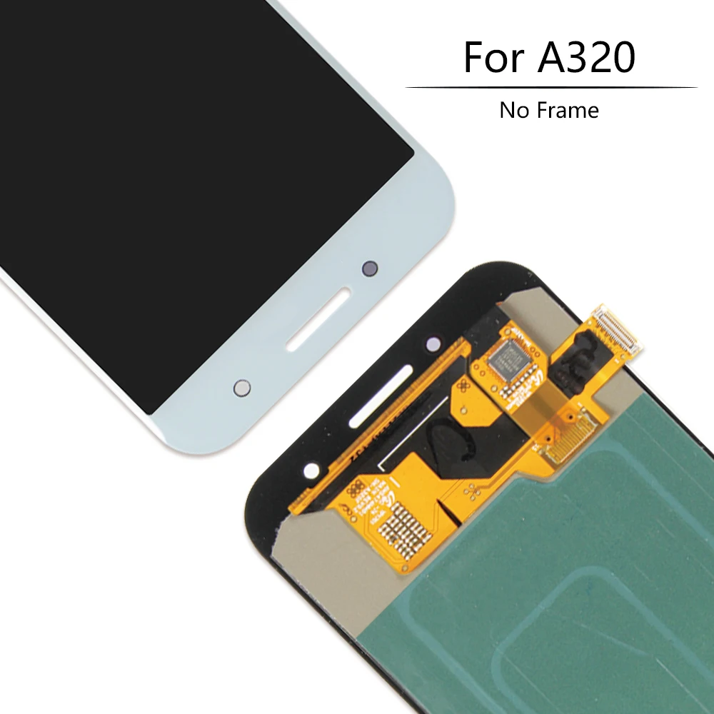 4," Super AMOLED ЖК-дисплей для SAMSUNG Galaxy A320 ЖК-дисплей Сенсорный экран планшета для SAMSUNG A3 Дисплей SM-A320F A320M DS A320Y