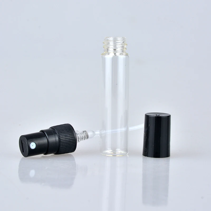 10 Pieces/Lot 5ml Glass Portable Perfume Bottle With Plastic Spray &ampEmpty Sample Parfum case For Traveler | Красота и здоровье