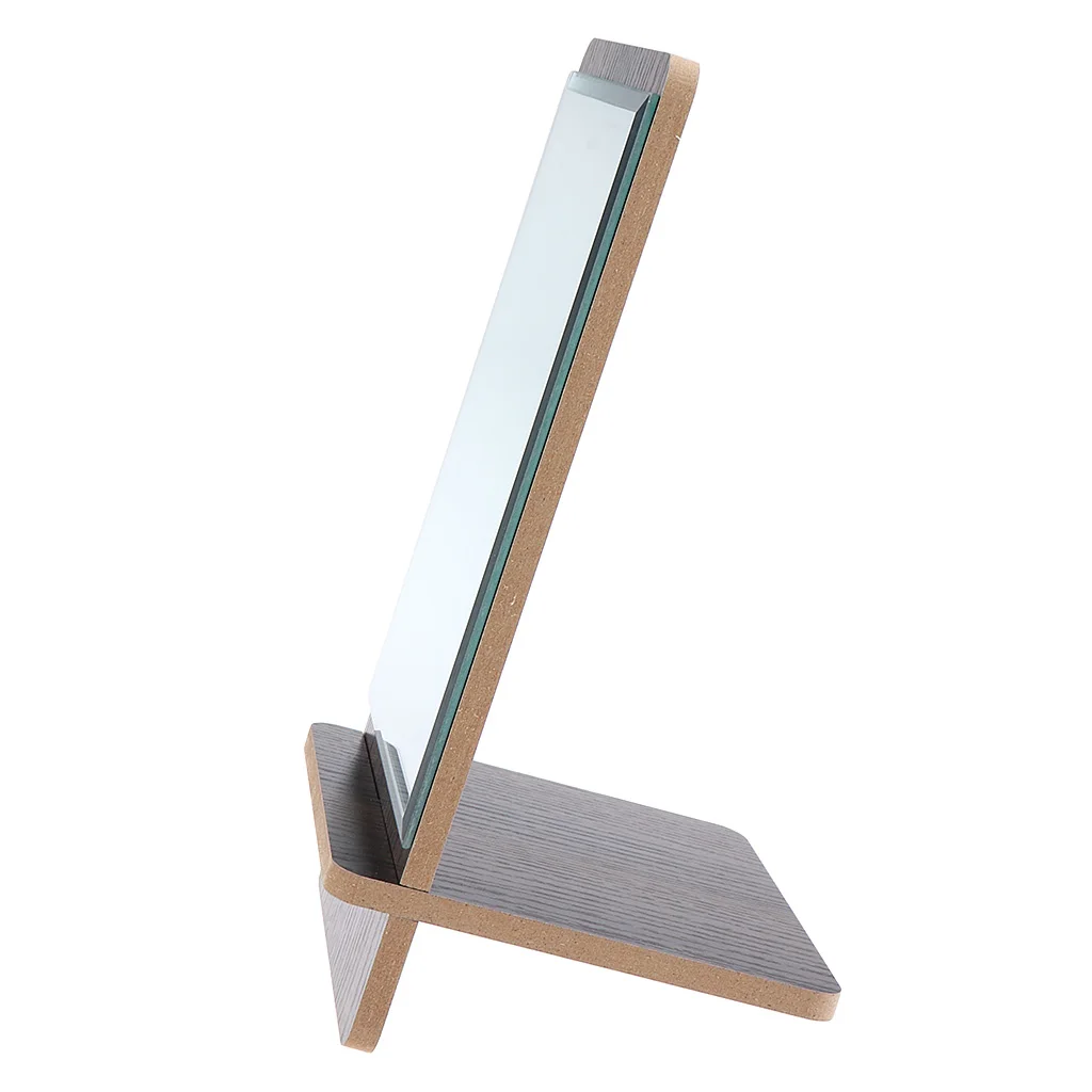 Wood Countertop Makeup Vanity Mirror Detachable for Bathroom Cosmetic Shaving | Красота и здоровье