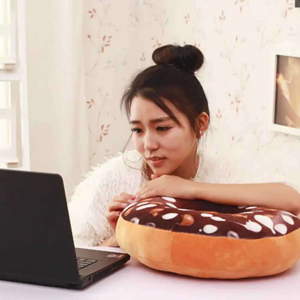 Симпатичные Детские игрушки в виде шоколадных пончиков|Подушки для путешествий|