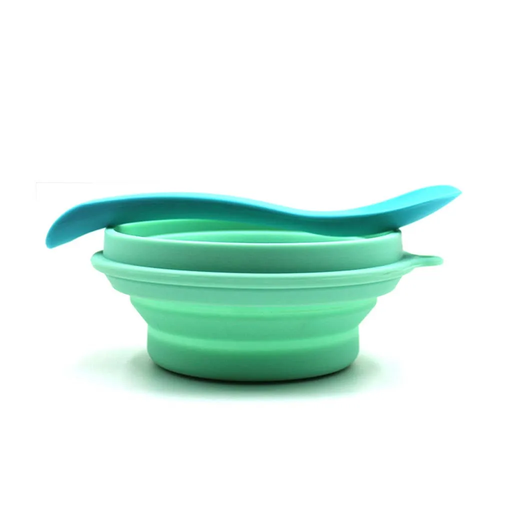 Кухонная утварь красочная ложка ложки с ручкой силиконовая ложка Flatware Детские Ложки кухонная утварь De Cocina