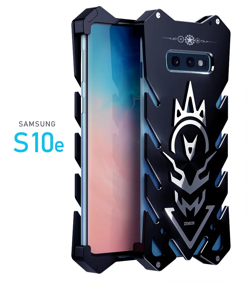 

Оригинальный алюминиевый защитный чехол Zimon для телефона Samsung Galaxy S9 Plus S10 Plus S10e S10