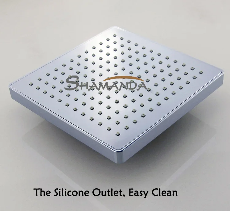 Бесплатная доставка изделие для ванной комнаты 8-дюймовая квадратная насадка