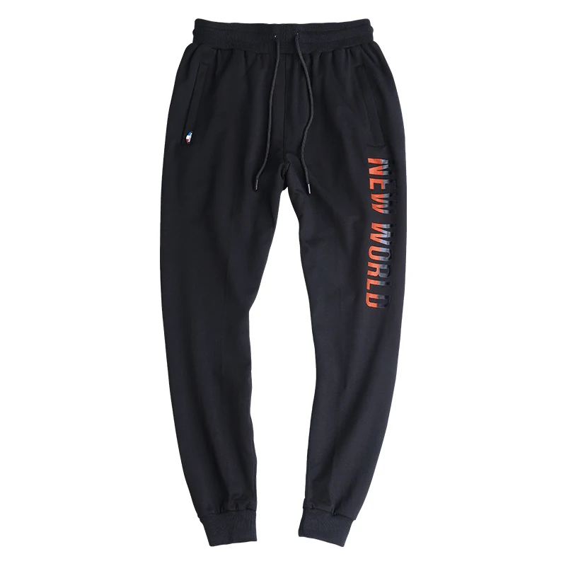 Новинка, мужские L-7XL для бега, 8XL, 9XL, 10XL, эластичная резинка на талии, размера плюс, Мужские штаны для фитнеса, Свободные Мужские штаны для бега, 40-140 кг, pantalon hombre - Цвет: orange