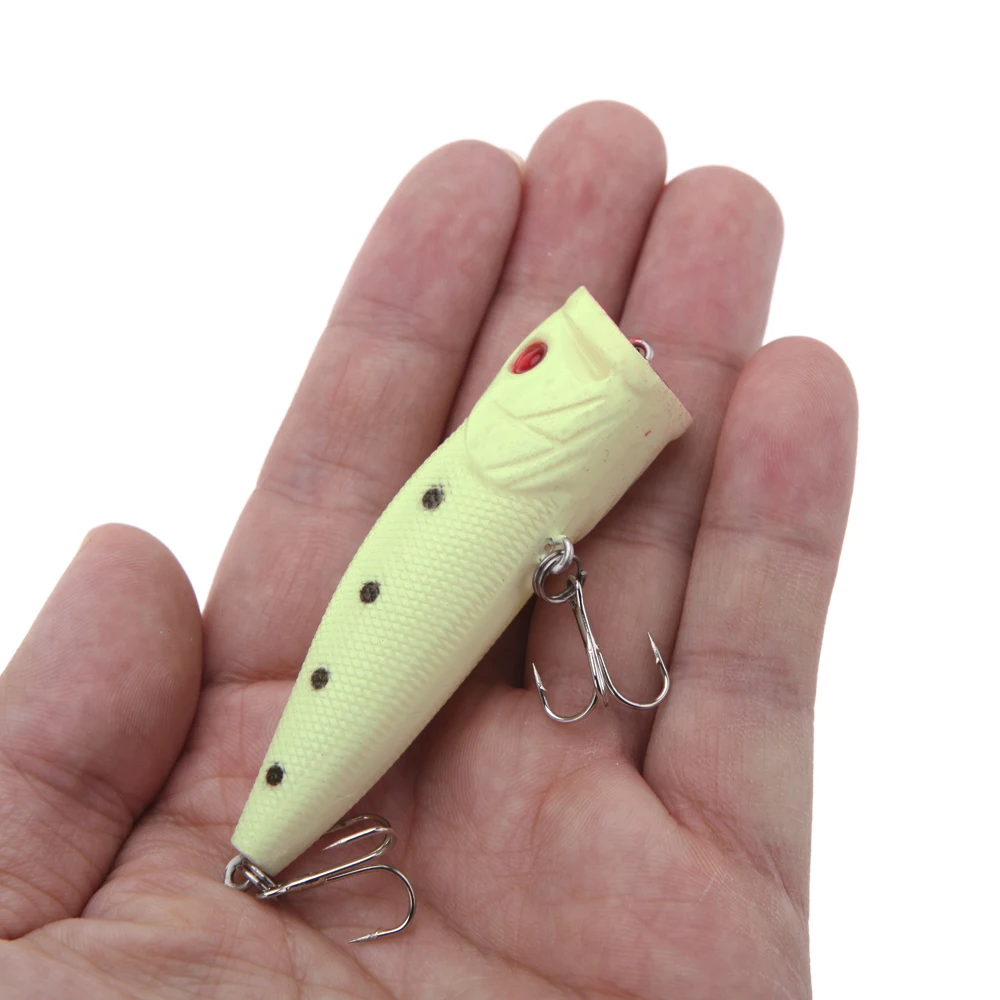 Lixada Popper плавающая приманка для рыбалки Ночная светящаяся в виде сома со змеиной