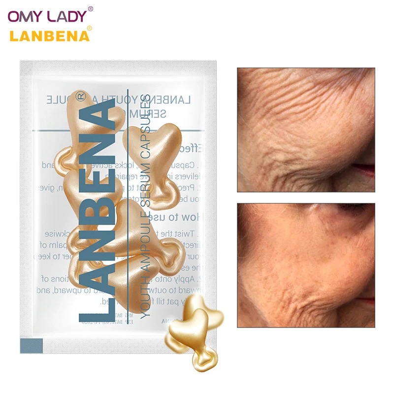 OMY LADY LANBENA Улитка ремонт ампулы капсула эссенция для лица Уход за кожей крем