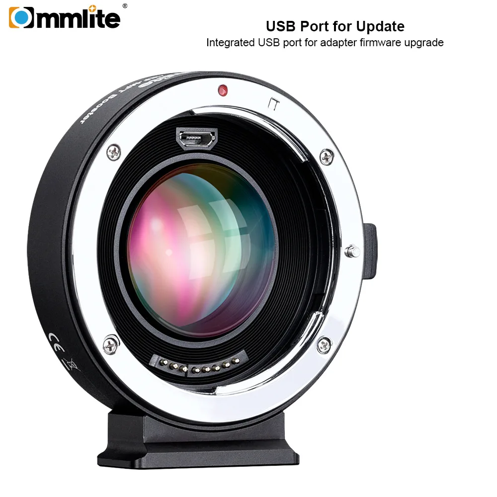 Commlite 0.71x электронный редуктор автофокуса адаптер усилителя скорости для