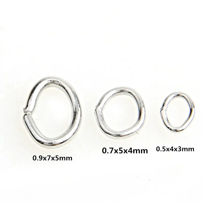 Горячая Распродажа белые K покрытые тональные Металлические овальные Открытые