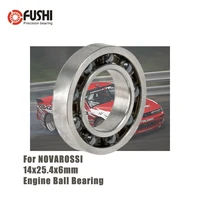 mr254146ec 1425 46 mm engine rear ceramic ball bearing 1pc abec 3 bearings for novarossi px25414ec